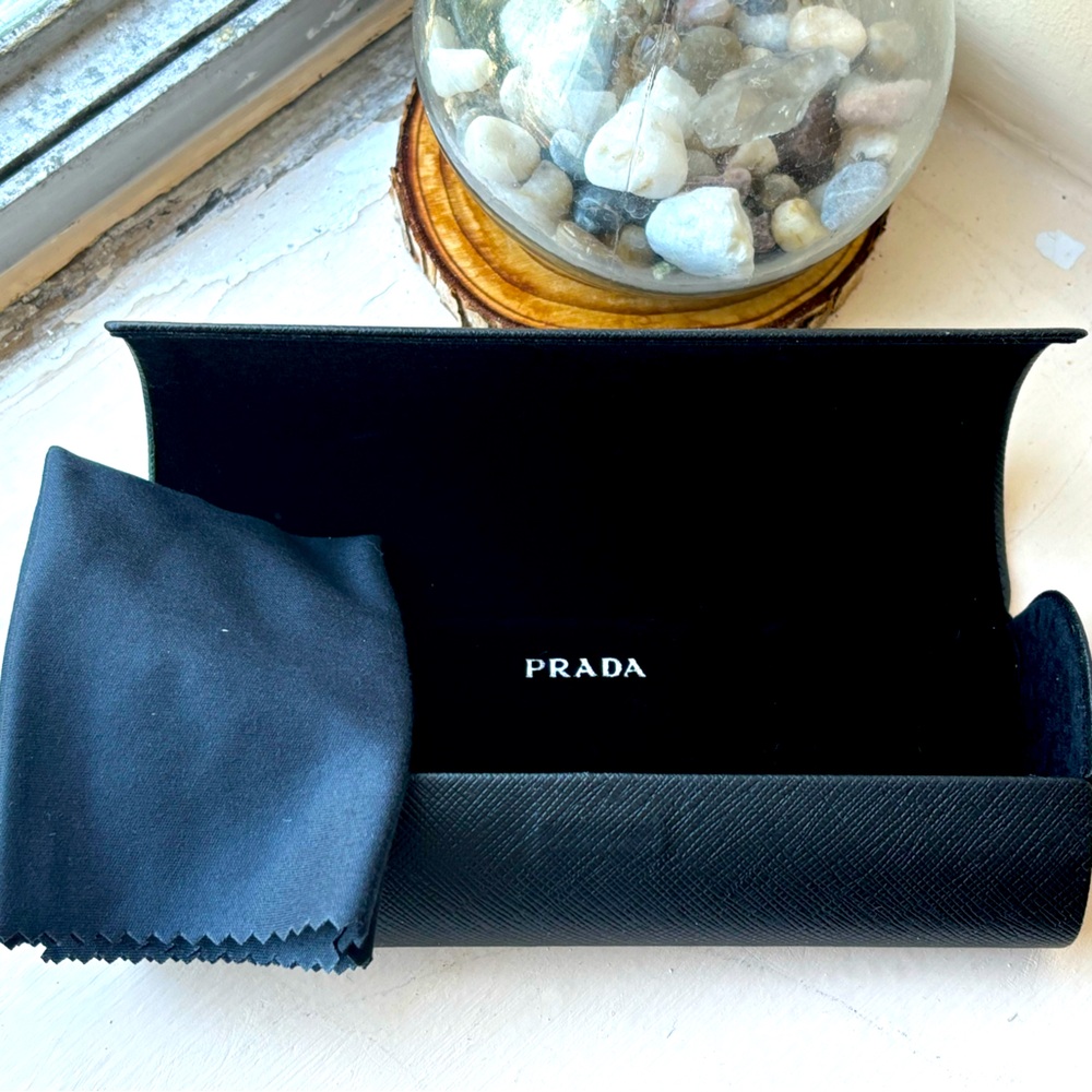 Prada Vintage Glasses Case Black